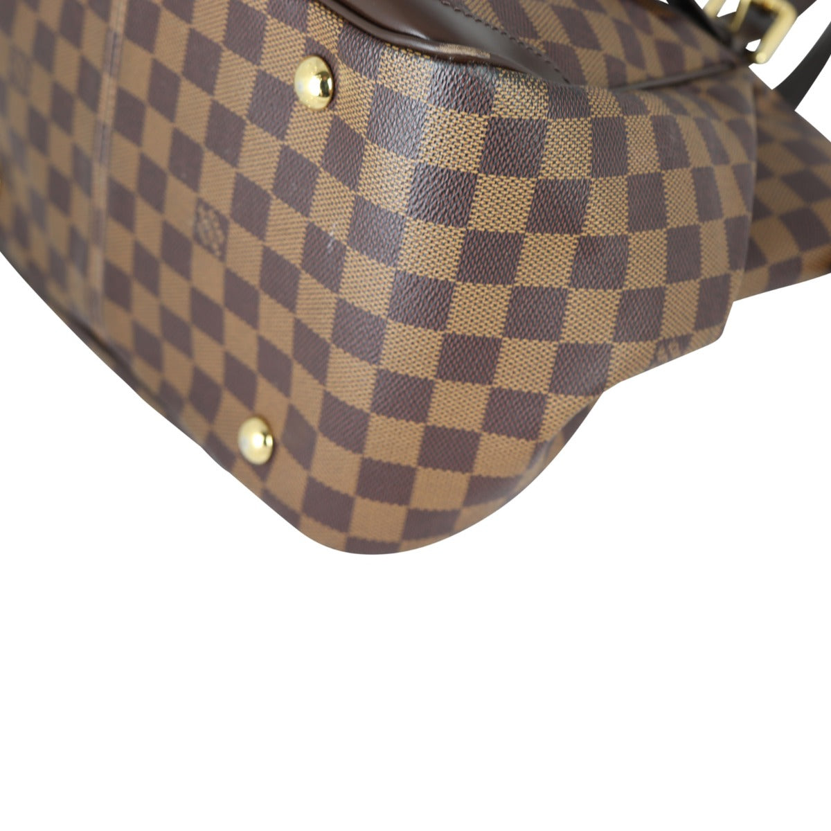 Louis Vuitton Verona MM Damier Ebene Corner Close Up