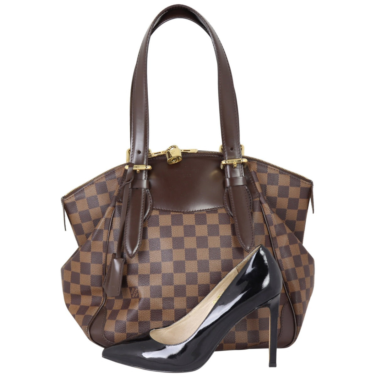 Louis Vuitton Verona MM Damier Ebene Shoe