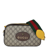 Gucci Neo Vintage GG Supreme Messenger Bag Front With Strap