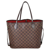 Louis Vuitton Neverfull MM Damier Ebene Back