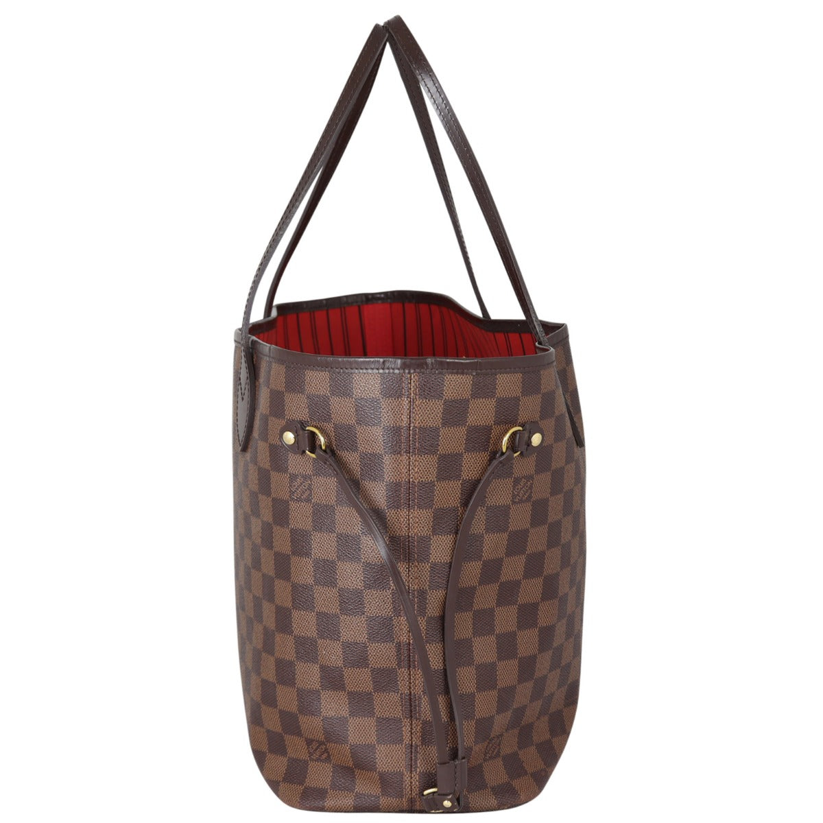 Louis Vuitton Neverfull MM Damier Ebene Side