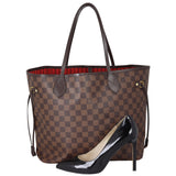 Louis Vuitton Neverfull MM Damier Ebene Shoe