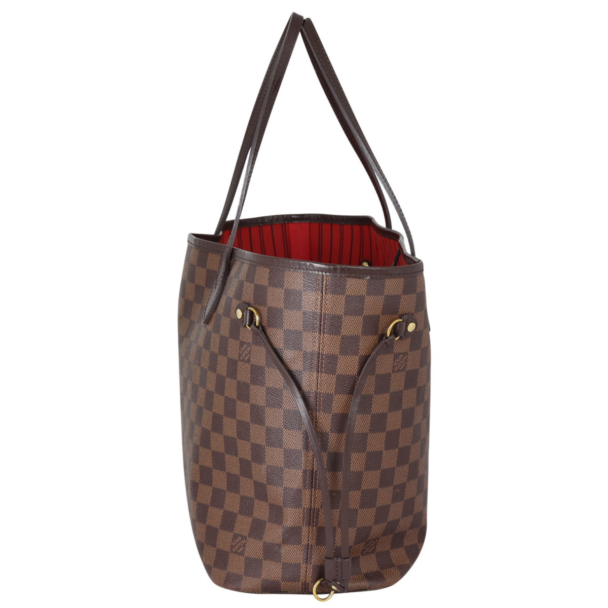Louis Vuitton Neverfull MM Damier Ebene Side