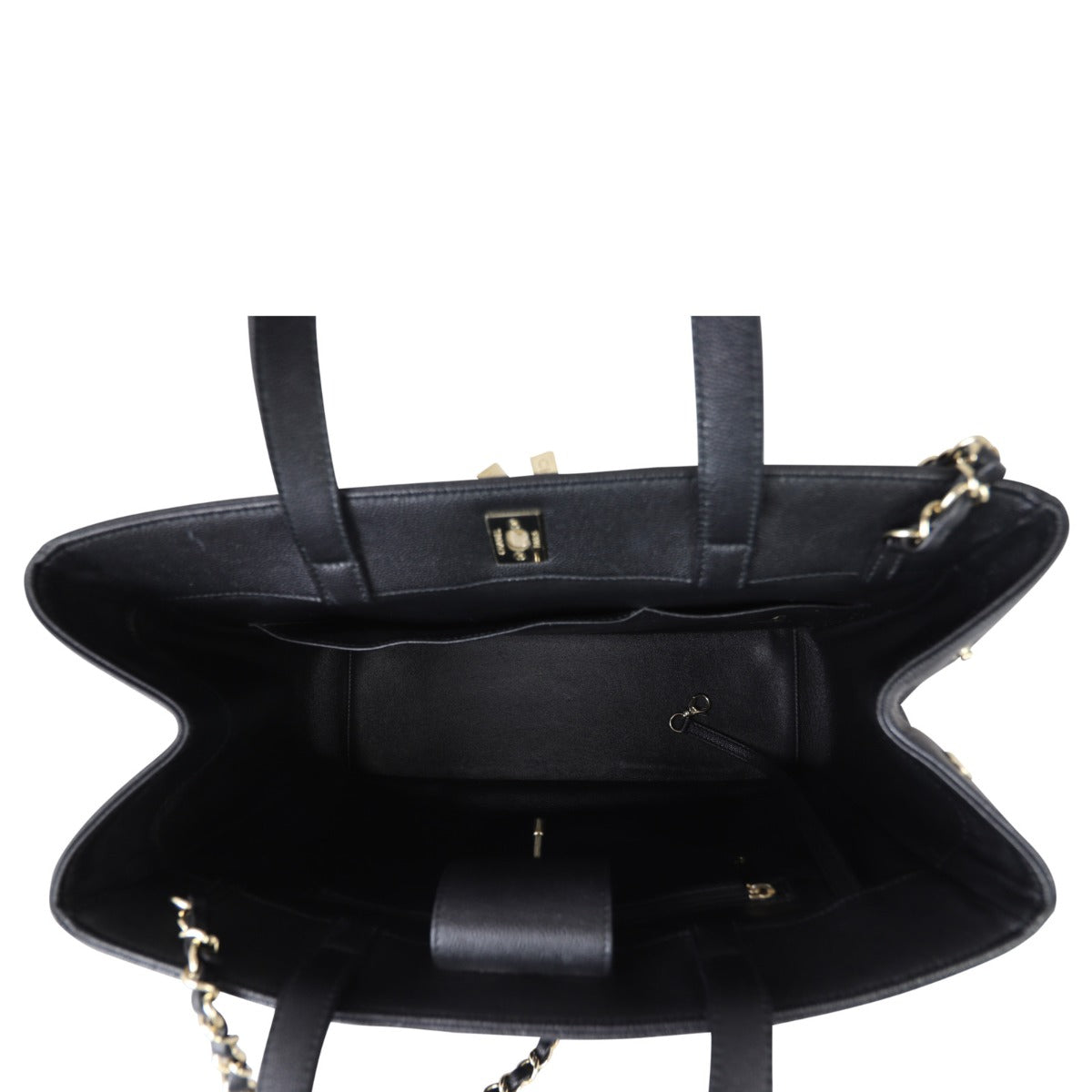 Chanel Business Affinity Shopping Tote Large Whole Interior