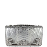 Chanel Python Clutch on Chain Front