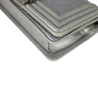 Chanel Boy Small Galuchat Corner Close Up