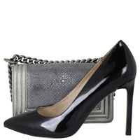 Chanel Boy Small Galuchat Shoe