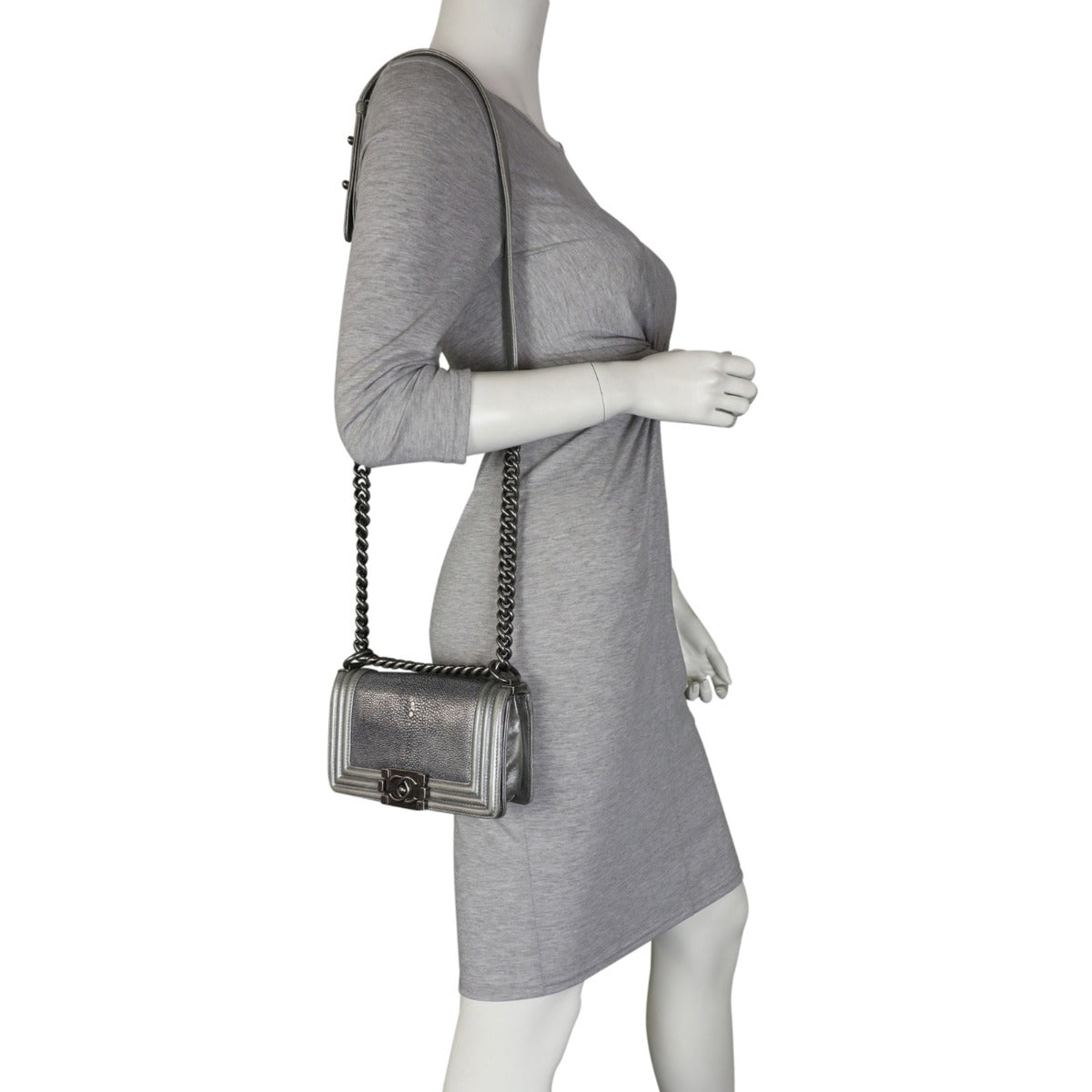 Chanel Boy Small Galuchat Mannequin