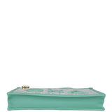 Chanel Logo Tweed Clutch Base