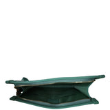 Chanel Logo Tweed Clutch Whole Interior