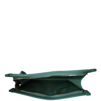 Chanel Logo Tweed Clutch Whole Interior