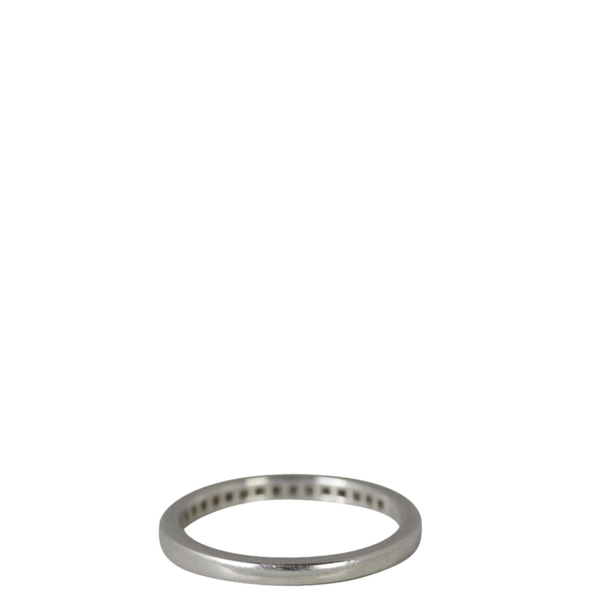 Tiffany & Co Setting Wedding Band Half Circle Diamond Platinum