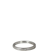 Tiffany & Co Setting Wedding Band Half Circle Diamond Platinum