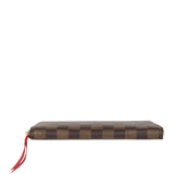 Louis Vuitton Clemence Wallet Damier Ebene Base