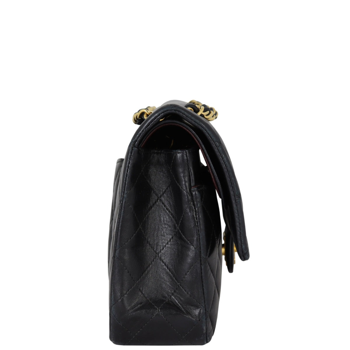 Chanel Classic Double Flap Medium Side