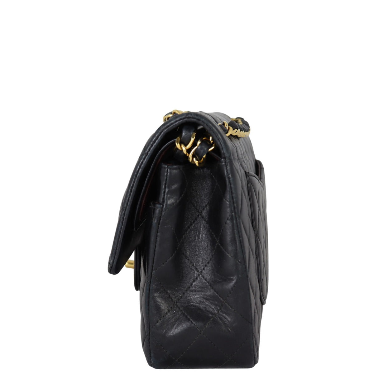 Chanel Classic Double Flap Medium Side