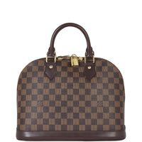 Louis Vuitton Alma PM Damier Ebene with Strap Back