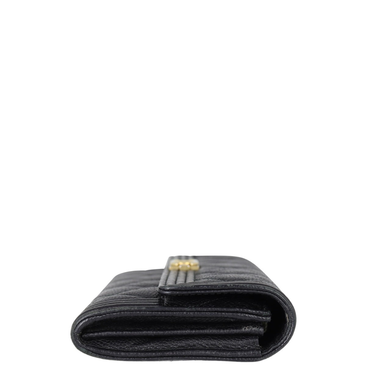 Chanel Boy Long Flap Wallet Side
