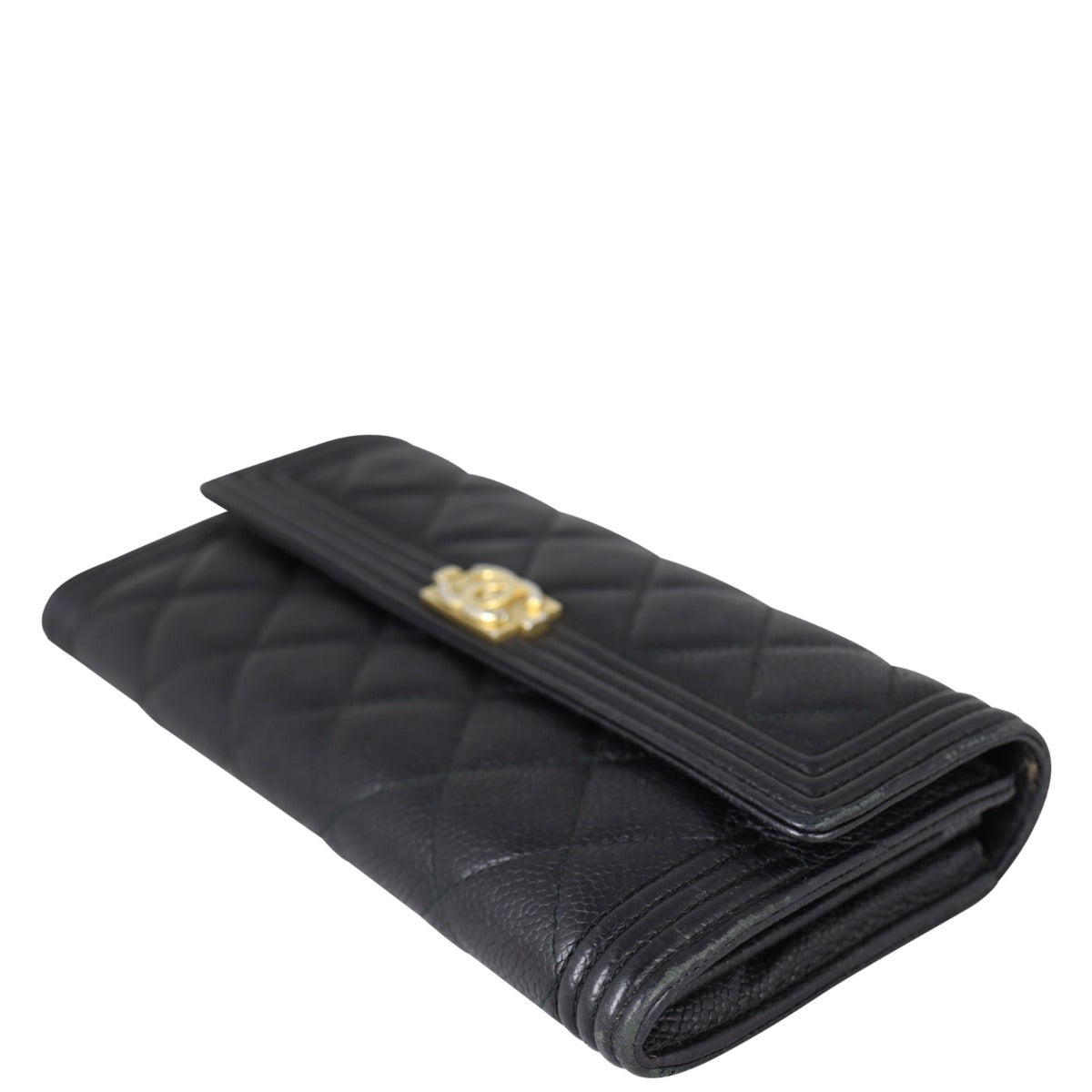 Chanel Boy Long Flap Wallet Corner Distance