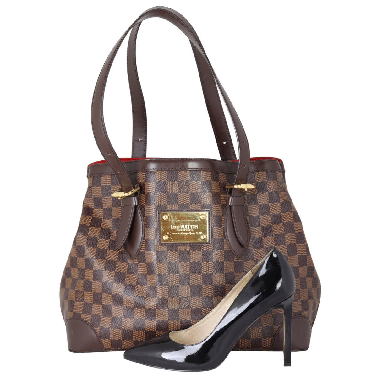 Louis Vuitton Hampstead MM Damier Ebene Shoe