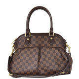 Louis Vuitton Trevi PM Damier Ebene Front With Strap