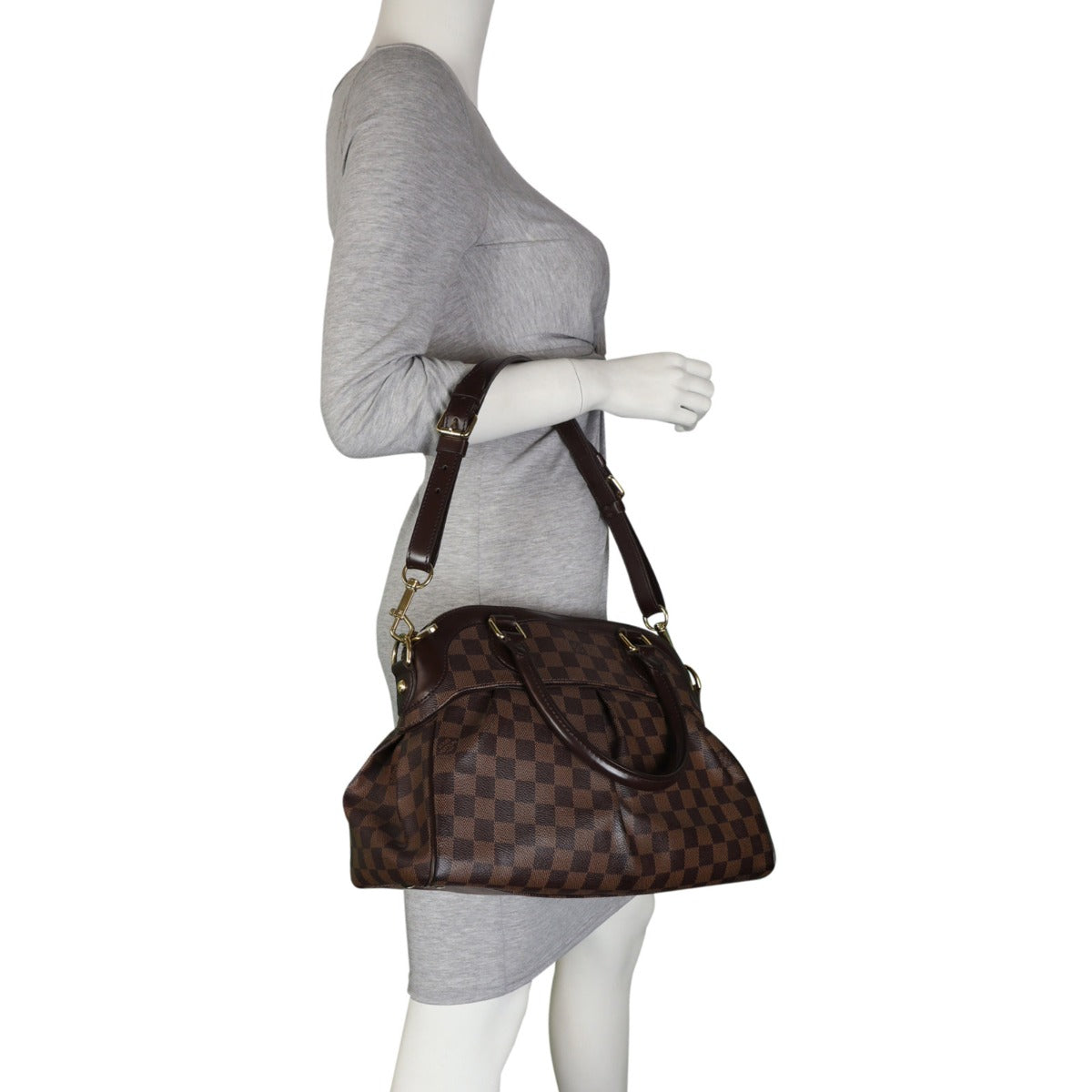 Louis Vuitton Trevi PM Damier Ebene Mannequin