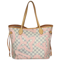 Louis Vuitton Neverfull MM Damier Azur Tahitienne Back