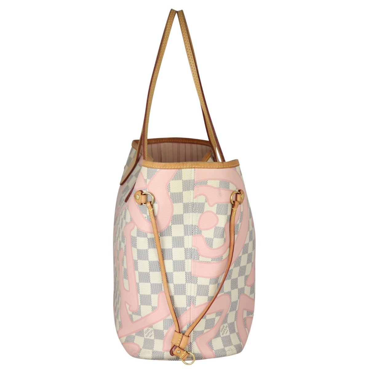 Louis Vuitton Neverfull MM Damier Azur Tahitienne Side