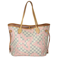 Louis Vuitton Neverfull MM Damier Azur Tahitienne Front
