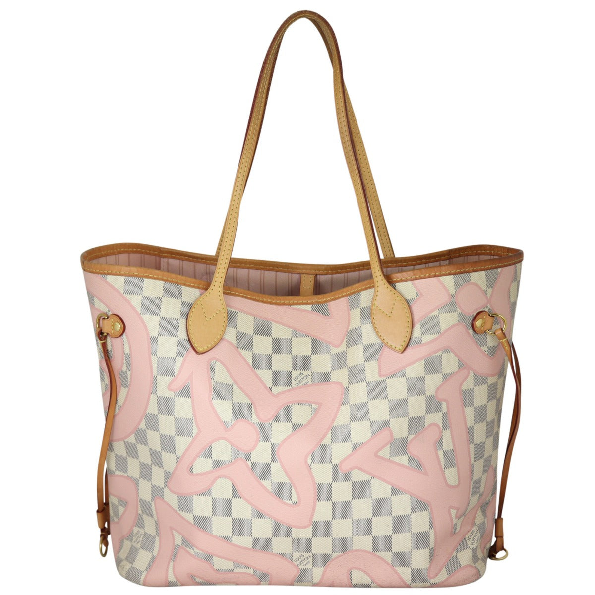 Louis Vuitton Neverfull MM Damier Azur Tahitienne Front