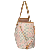 Louis Vuitton Neverfull MM Damier Azur Tahitienne Side