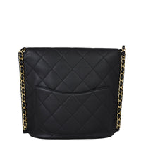 Chanel Quilted Hobo Bag Small Back
