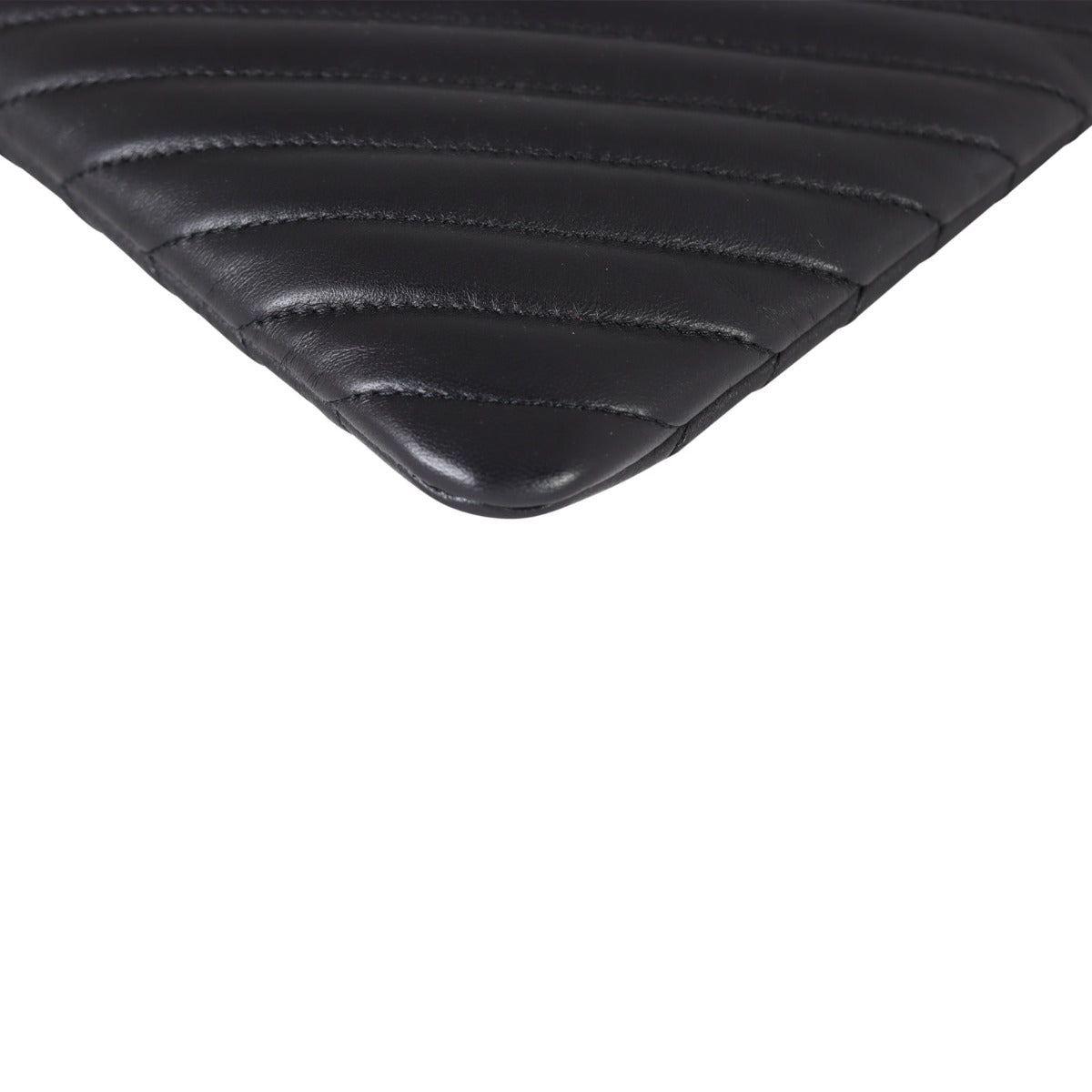 Chanel Chevron O-Case Corner Close Up