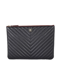 Chanel Chevron O-Case Front