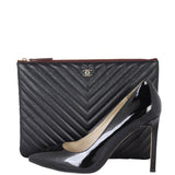 Chanel Chevron O-Case Shoe