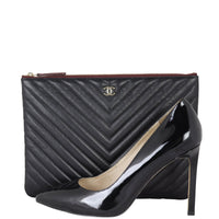 Chanel Chevron O-Case Shoe
