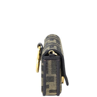 Fendi Nano Baguette Charm Jacquard Side