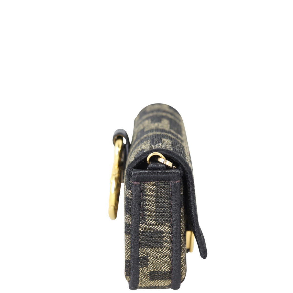 Fendi Nano Baguette Charm Jacquard Side
