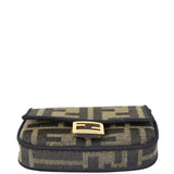 Fendi Nano Baguette Charm Jacquard Base