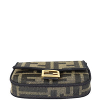 Fendi Nano Baguette Charm Jacquard Base