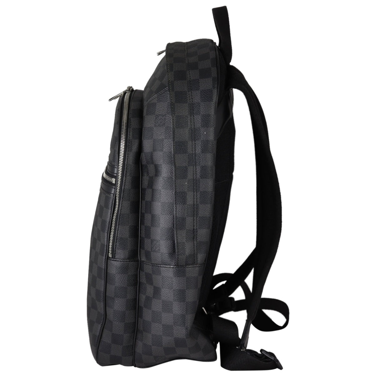 louis vuitton backpack michael nm damier graphite noir Black Leather Louis Vuitton Michael Damier