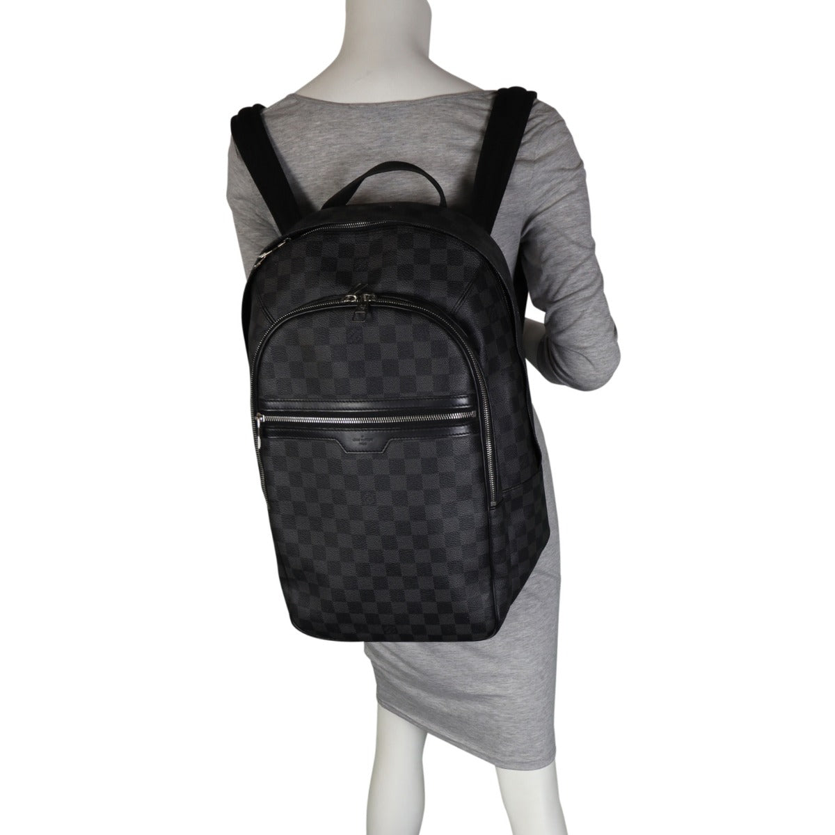 louis vuitton backpack michael nm Louis Vuitton Michael Backpack Damier Graphite – Luxe.It.Fwd
