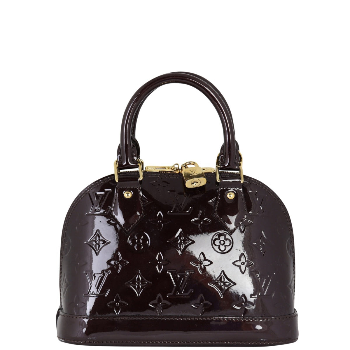 Louis Vuitton Alma BB Monogram Vernis Back