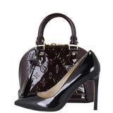Louis Vuitton Alma BB Monogram Vernis Shoe