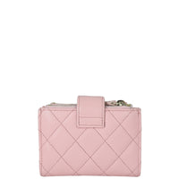 Chanel Double Zip Mini French Wallet Back