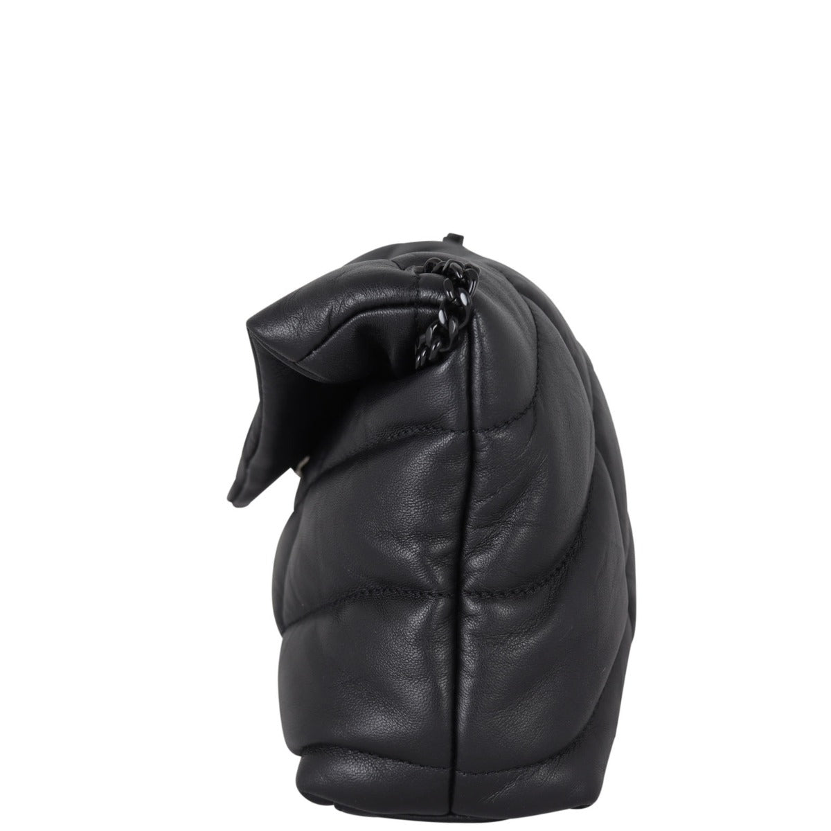 Saint Laurent Puffer Toy Chain Bag Side