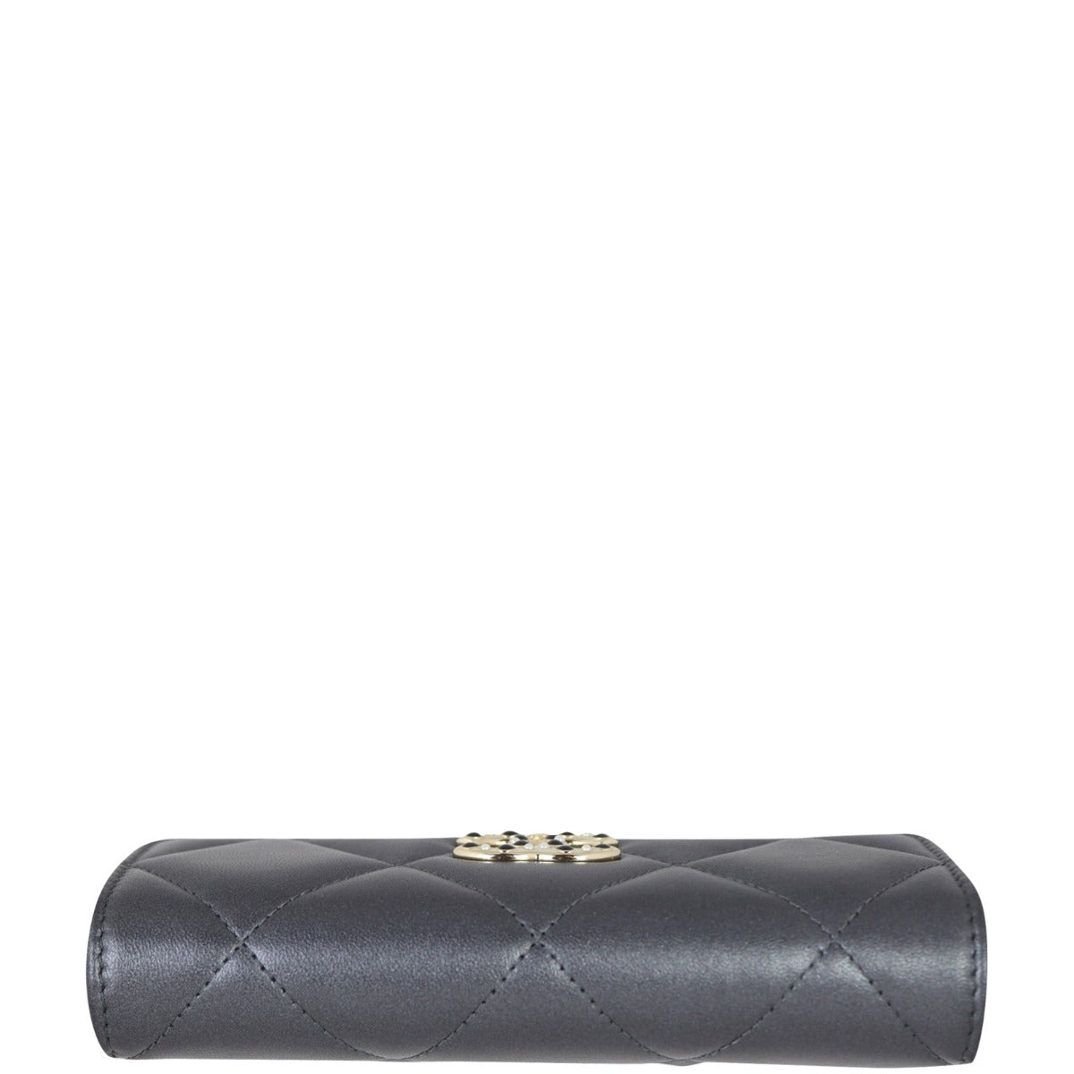 Chanel Embellished CC Compact Wallet Top