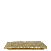 Chanel O-Case Mini Croc embossed Base