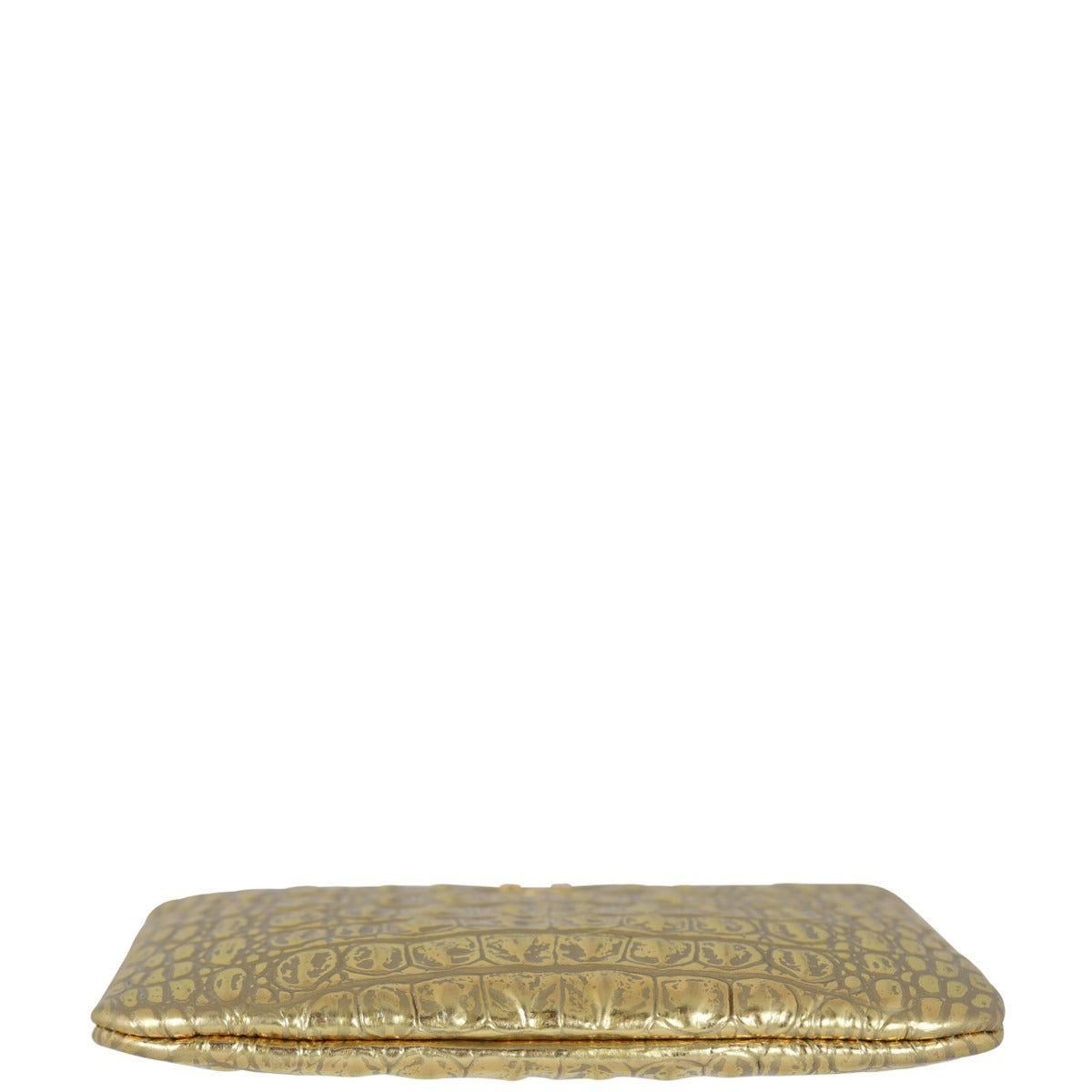 Chanel O-Case Mini Croc embossed Base