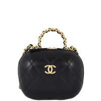 Chanel CC Bubble Vanity Case  Front